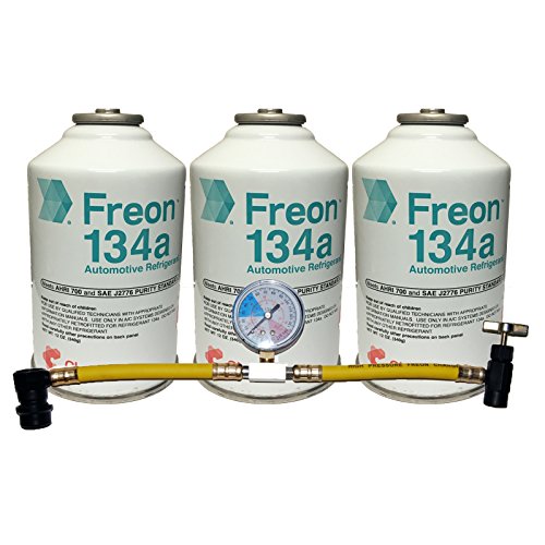 Buy DuPont Multi Car AC Kit 3 Cans Chemours Refrigerant R134a Can Tap