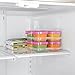 OXO Tot Baby Blocks Freezer Storage Containers, Pink 4 Ounce Set of 8