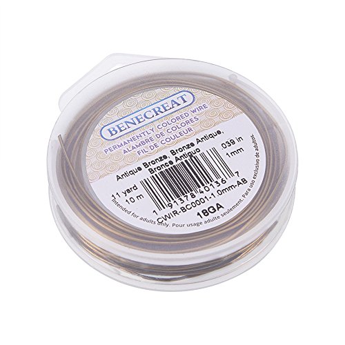 2 BENECREAT+18+Gauge+Tarnish+Resistant+Antique