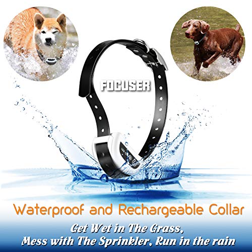 FOCUSER Electric Wireless Dog Fence System, Pet Containment System for