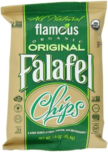 Flamous Original Falafel Chips, 1.6 Ounce (Pack of 24)
