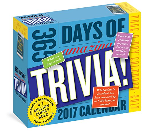 365 Days of Amazing Trivia! Page-A-Day Calendar 2017
