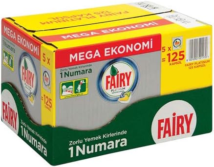 Fairy Platinum Bulasik Makinesi Kapsulu Hepsi 1 Arada 33 Lu A101