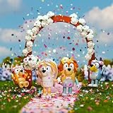Bluey Wedding Time 4-Pack Figures | Uncle Rad Frisky Bingo Flower Girl Toy view 7