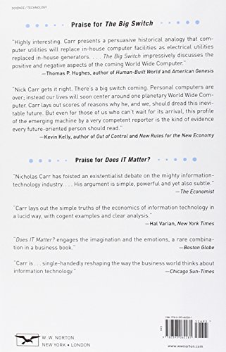 The Big Switch: Rewiring the World, from Edison to Google