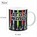 Star Wars Mugs, Lightsabers Heat Change Coffee Mug, Ceramic Heat Reactive Cup, Great Gift for Star Wars Fans, Birthday Gift For Men & Women, Valentine's Day Present Idea