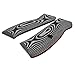 Cool Hand G10 Grips for CZ 75/85 Compact, CZ P-01, P100, C100, T100, PCR, CZ 75 D, Screws Included, Palm Swell Back Style, White/Black G10, H6C-T-22