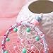 Tellpet Dreamcatcher Handmade Dream Catchers for Bedroom, Girls Gifts, Pink Colorful Feather