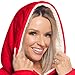 THE COMFY Original | Oversized Microfiber & Sherpa Wearable Blanket, Seen On Shark Tank, One Size Fits All