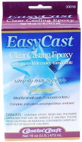 Environmental Castin' Craft Easycast Clear Casting Epoxy 16 Ounce ETI33016 by Environmental