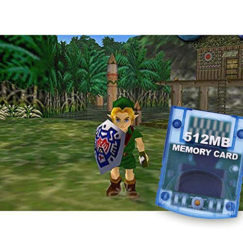 Memory Card 512MB(8192 Blocks) 2 Pack for Nintendo Wii Game Cube NGC Gc