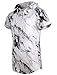 SCREENSHOTBRAND Mens Hip Hop Longline Premium Tee - Pullover Hooded Fashion T-shirt w/Side Zipper