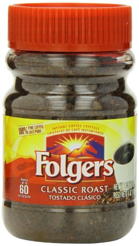 Folgers regular instant 4oz 4oz 12ct (025500069920)