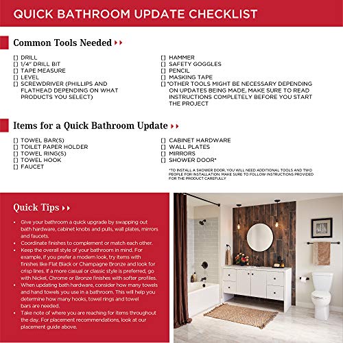 delta windemere towel bar