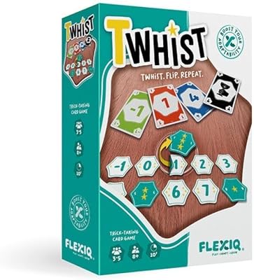 FXG01 - Twhist, Juego de Cartas de – Juego de Cartas de bazas y Estrategia. Más 8 años