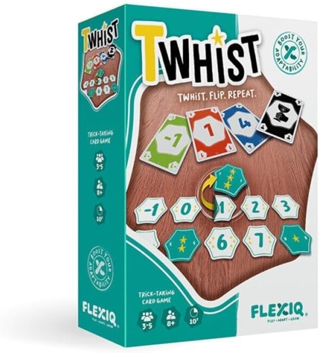 FXG01 - Twhist, Juego de Cartas de – Juego de Cartas de bazas y Estrategia. Más 8 años