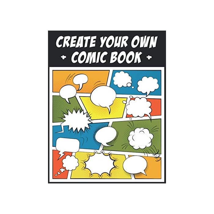 Buy Create Your Own Comic Book Draw Comics in The Fun Way Cartoon