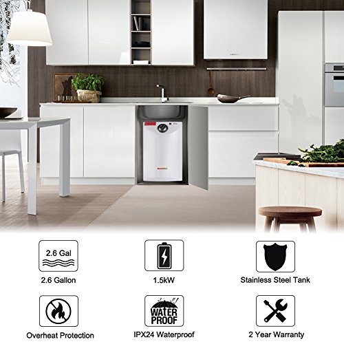 2 Thermoflow+2+6+Gallons+Electric+Mini+Tank+Heater