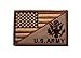 Compatible U.S Army Patch American Flag Tactical Patches Embroidery Morale Emblem Pack of 6