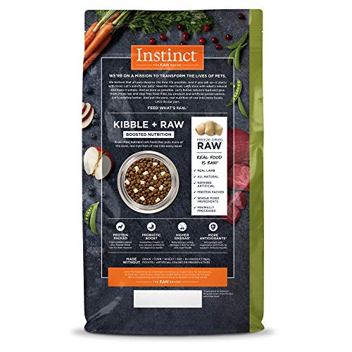 Instinct Raw Boost Grain Free Recipe with Real Venison Natural Dry Dog Food by Nature's Variety, 4 l - //medicalbooks.filipinodoctors.org