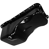 1969-81 Compatible/Replacement for Ford Small Block 351W Windsor Stock Capacity Oil Pan - Black