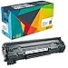 Do it Wiser Compatible Toner Cartridge Replacement for HP 85A CE285A HP Laserjet P1102W P1102 HP Laserjet M1212NF M1217NFW MFP MF3010 M1210 Canon LBP6000 (Black, 2-Pack)