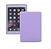 Veamor 9.7 Inch 2018/2017 Silicone Back Case Cover, Anti Slip Rubber Protective Skin Soft Bumper for Apple iPad 6th / 5th Generation, Kids Friendly/Ultra Slim/Shockproof (Purple)