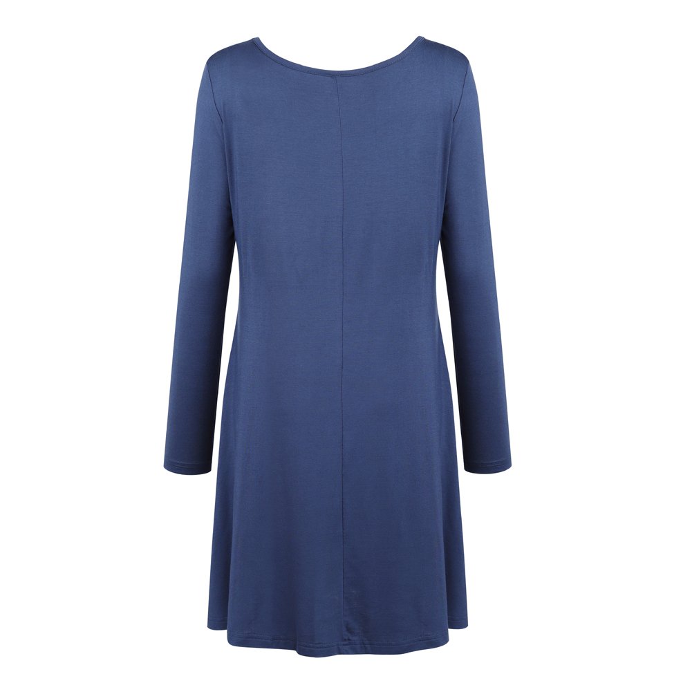 simple plain long frock