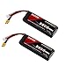 ENGPOW 【NEW PACKAGE】 7.4v 2200mah 25C Lipo Batteries for MJX bugs 3 Force1 F100 Contixo F17 RC Quandcopter Drone 2pcs