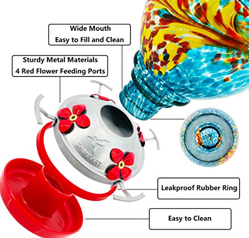 2 ShinyArt+Hummingbird+Feeder+Capacity+Cleaning