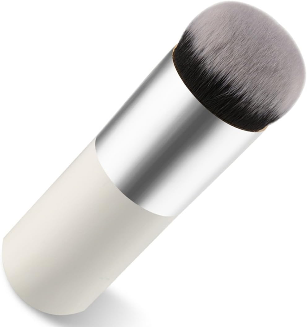 Color Fever Pro Makeup Foundation Brush, White/Silver