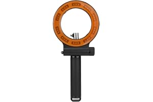 Led Diving Fill Light, 40M Waterproof Light with Handle, Underwater Led Photography Lighting, Built in 1500mAh Battery, Power