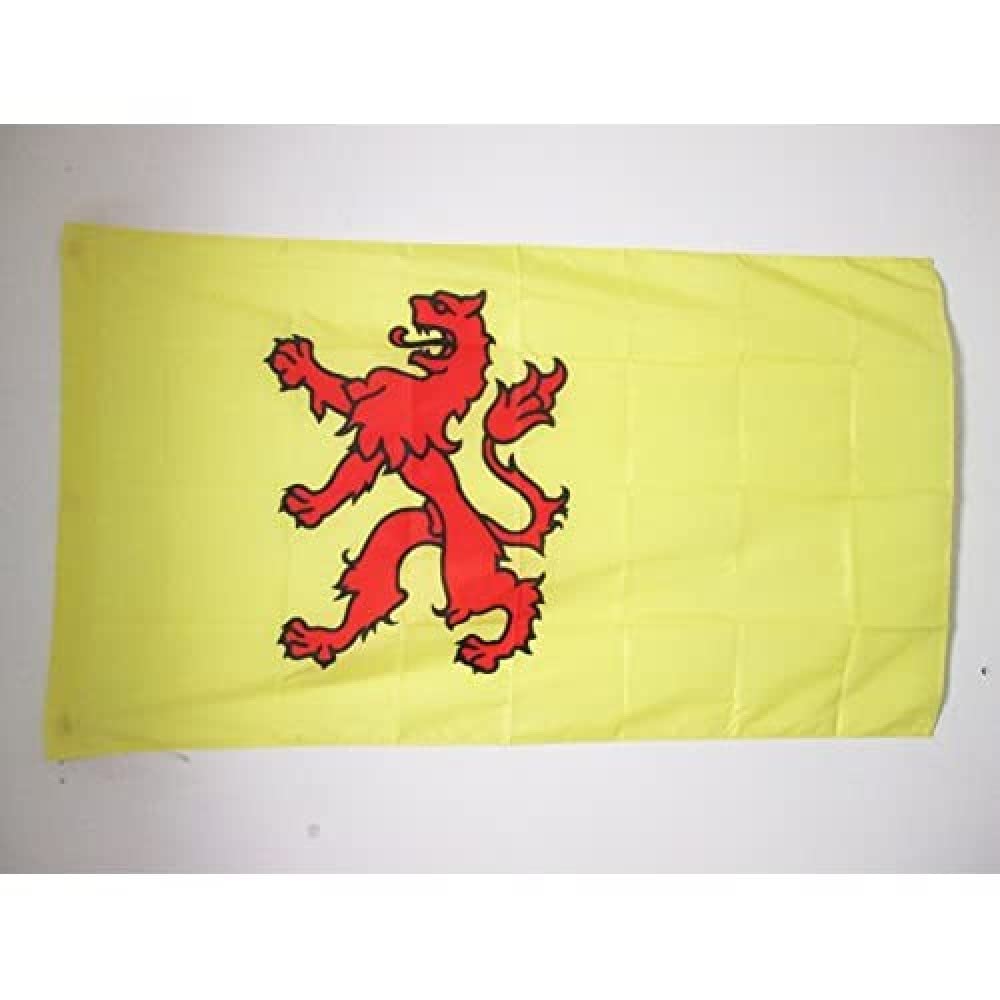 AZ FLAG - Province of South Holland Flag - 3x5 Ft - Zuid-Holland Banner with Sleeve - 100% Polyester - Fade Resistant - Vivid Colors - 3' x 5' Feet - 150x90 Cm