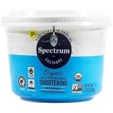 Spectrum Organic All Vegetable Shortening, 24 oz, Pack of 2