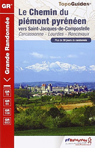 Le  chemin du Piémont pyrénéen vers Saint-Jacques-de-Compostelle