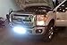 iJDMTOY 20-22 Inches Straight LED Light Bar Lower Bumper Grill Opening Mounting Bracket Compatible with 2011-2016 Ford F-250 F-350 F-450
