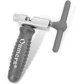 Oumers Bike Chian Breaker Tool, Universal for 7 8 9 10 11 Speed Chains Link, Remove Rusty Chains Easily. A Small Bicycle Chai