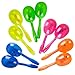 Add Life to The Party! 12 Maracas Bright and Colorful Party Favors, Noisemaker for New Years Party, 5