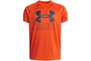 Under Armour Boys Tech Hybrid Print Short Sleeve T Shirt