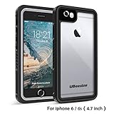 Waterproof case for iPhone 6 / 6s, UBeesize Transparent Shockproof Underwater Cover Full Body Protective Drop Resistant Heavy Duty Case for iPhone 6/6s (4.7in)