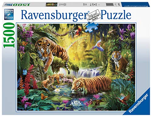 Ravensburger Puzzle 16005 - Idylle am Wasserloch - 1500 Teile Puzzle für Erwachsene und Kinder ab 14 Jahren, Puzzle mit… – Bild 3