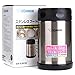 Zojirushi Steel Food Jar, Medium, Black/Stainless