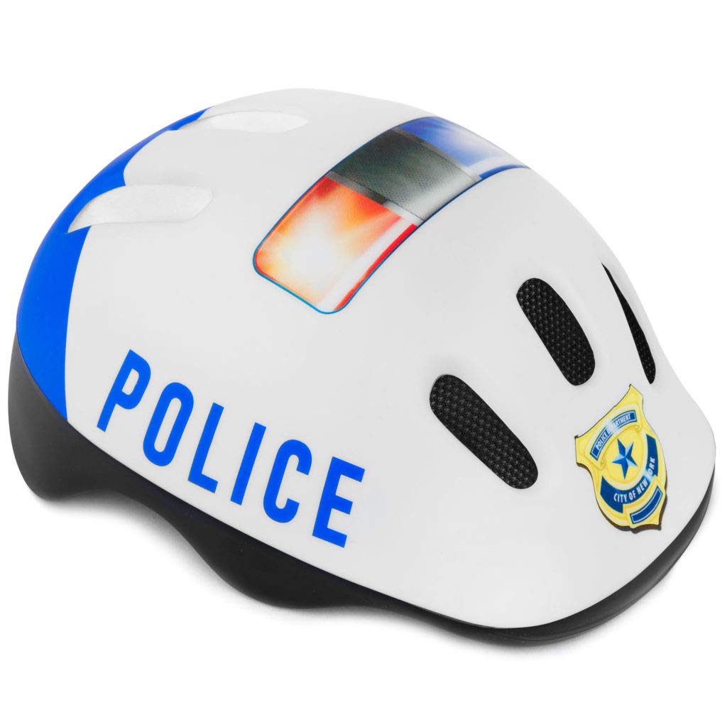 childrens police bike helmet