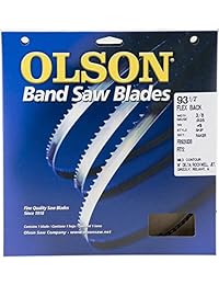 OLSON Saw fb19293db 3 8 by 0,025 by 93 - hefb Band de 4 4 pulg. Saltar Hoja de sierra