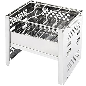 1位：YOLER バーベキュー焚火台 折りたたみ式（画像は『Amazon.co.jp』から引用）