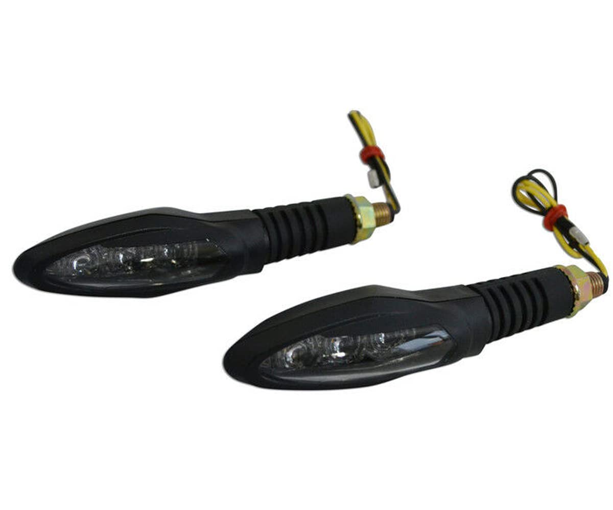 Alchemy Parts High-Performance Motorbike LED Indicators - Bright, Durable Pair for Motorcycles, Scooters, Trikes, and Quads