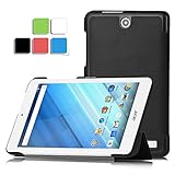 Acer Iconia One 8 B1-850 case, KuGi ® Acer Iconia One 8 B1-850 - High quality ultra-thin Smart Cover Case Only fit for Acer Iconia One 8 B1-850 tablet (Black)