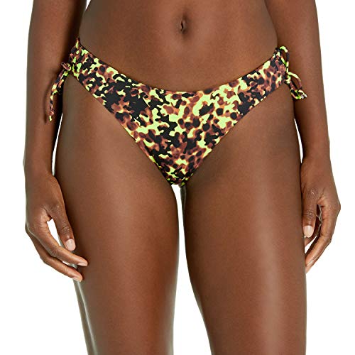 Bikini Lab Junior's Standard High Cut Strappy Scoop Hipster Bikini Swimsuit Bot…