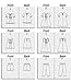 BUTTERICK PATTERNS B4176 Children's/Girls' Top, Dress, Shorts and Pants, Size 6-7-8
