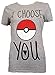 Pokemon Pokeball I choose You Juniors T-shirt